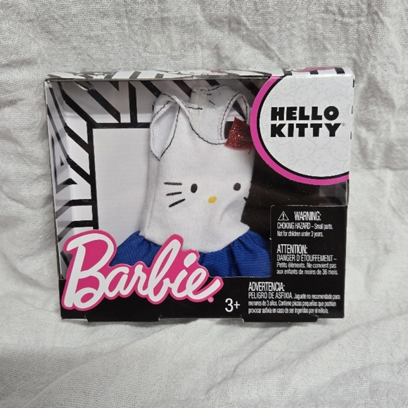 Hello Kitty Toys New Barbie Fashions Hello Kitty White Blue